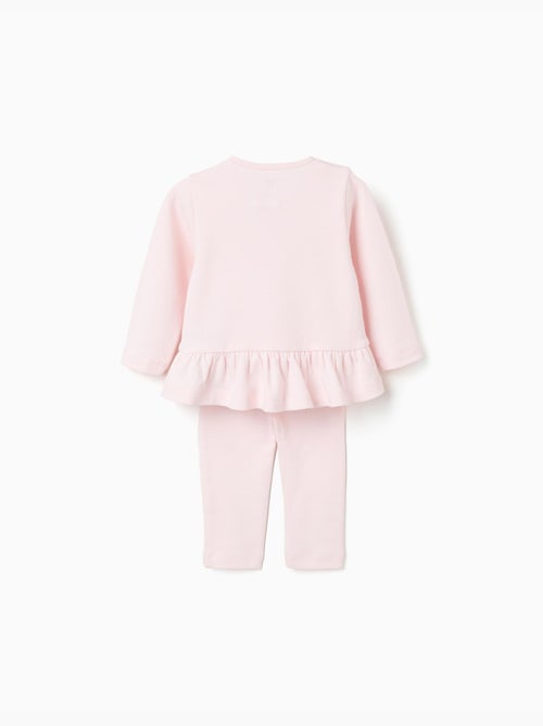 Pigiami a manica lunga con stampa - Kiabi