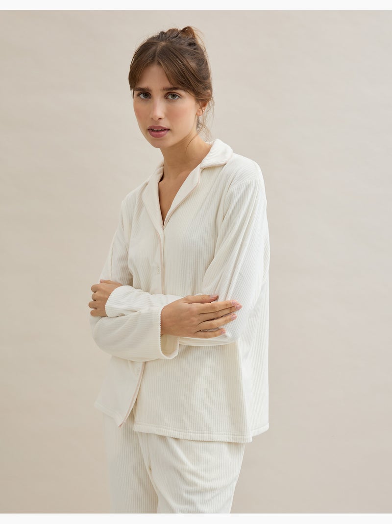Pigiami di velluto, MO Fashion Bianco - Kiabi