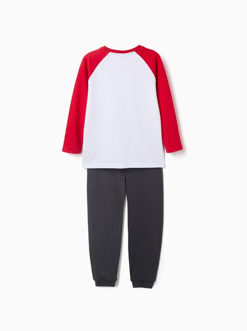 Pigiami in cotone a manica lunga con stampa pokémon - Kiabi