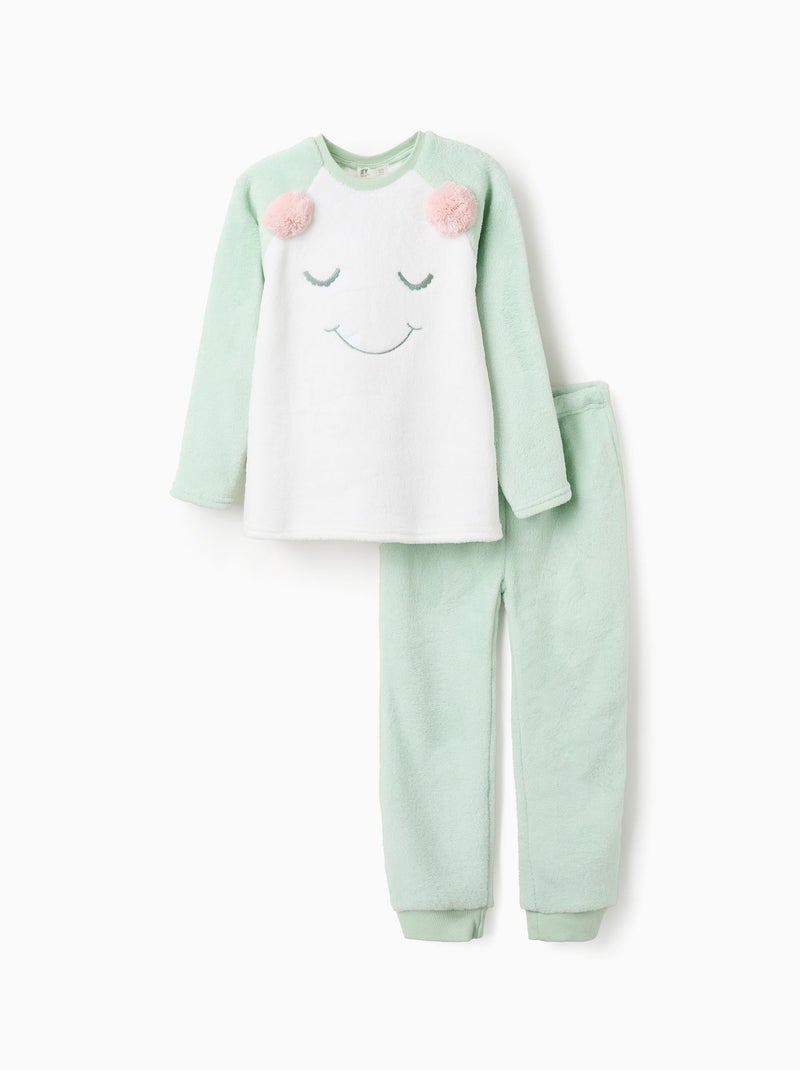 pigiami in plush with monsters of emotions ricamo Verde chiaro - Kiabi