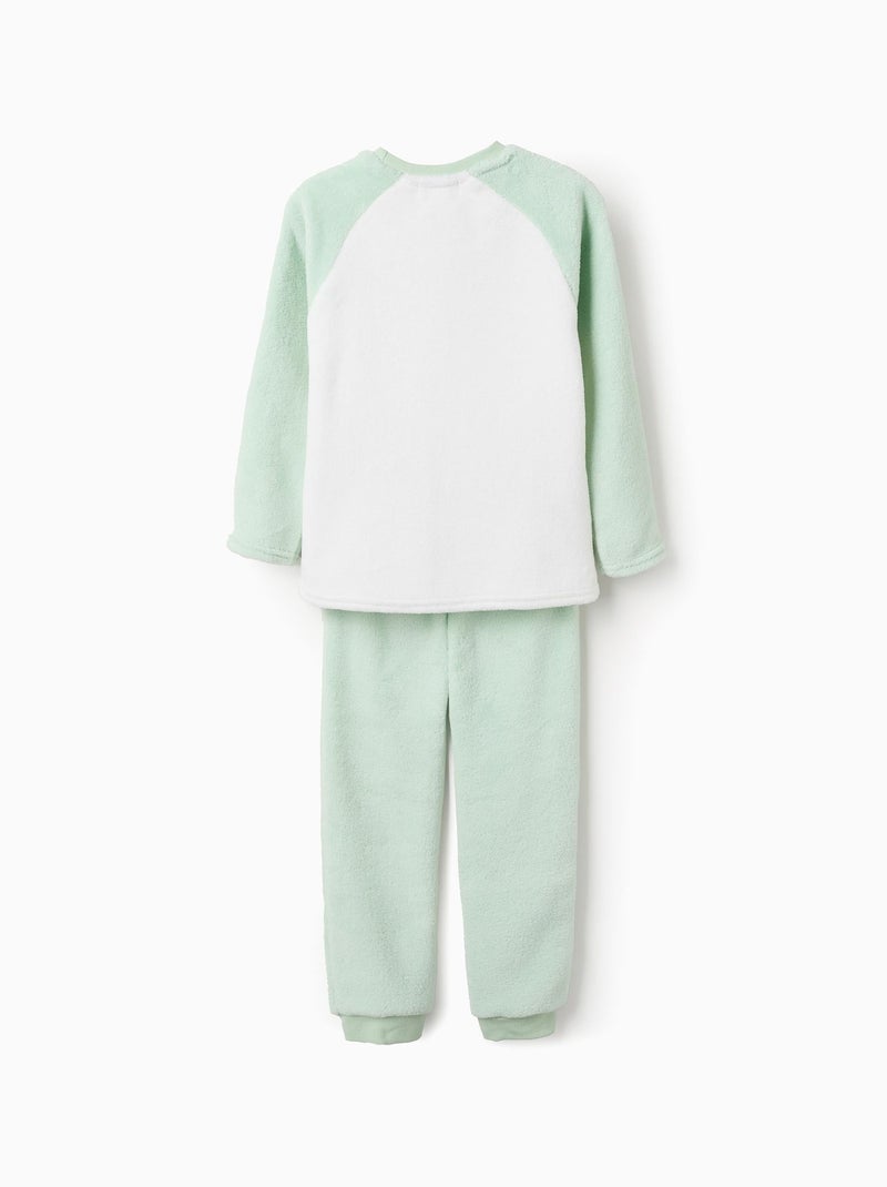 pigiami in plush with monsters of emotions ricamo Verde chiaro - Kiabi
