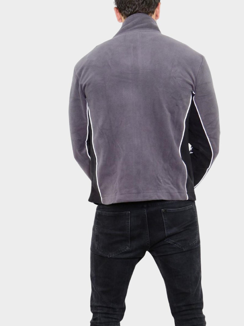 Pile con chiusura a zip Grigio - Kiabi