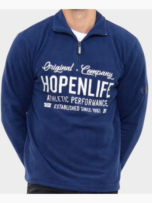 Pile con collo alto con cerniera - Kiabi