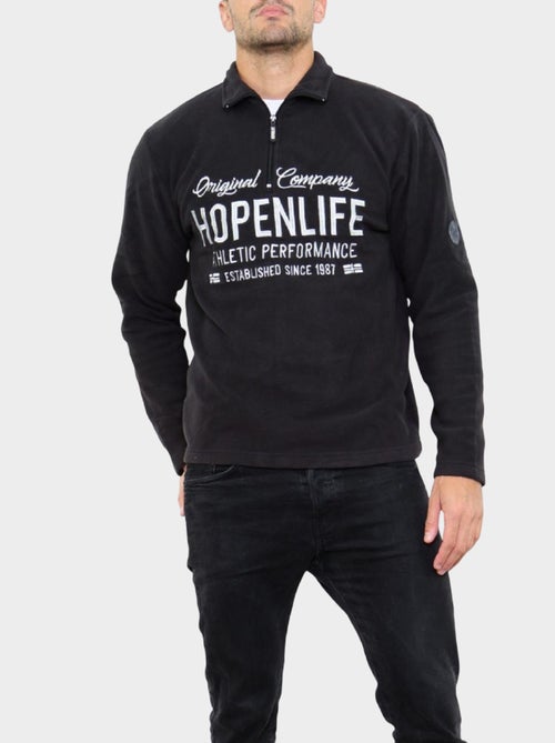 Pile con collo alto con cerniera - Kiabi