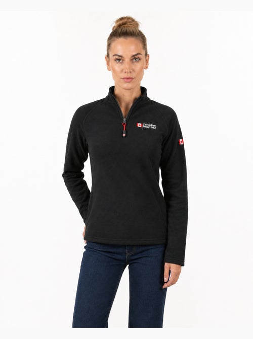 Pile sottile con zip e collo alto tugeak – canadian peak - Kiabi Pile sottile con zip e collo alto tugeak – canadian peak - Kiabi