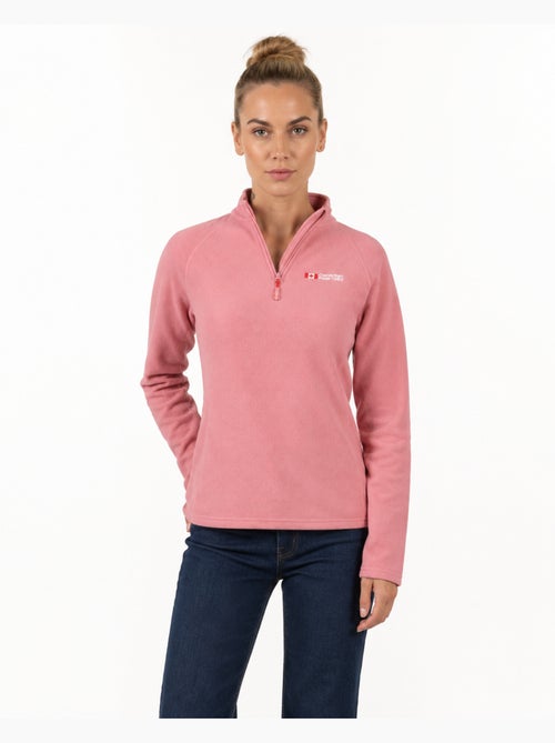 Pile sottile con zip e collo alto tugeak – canadian peak - Kiabi Pile sottile con zip e collo alto tugeak – canadian peak - Kiabi