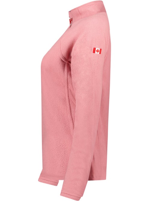 Pile sottile con zip e collo alto tugeak – canadian peak - Kiabi Pile sottile con zip e collo alto tugeak – canadian peak - Kiabi