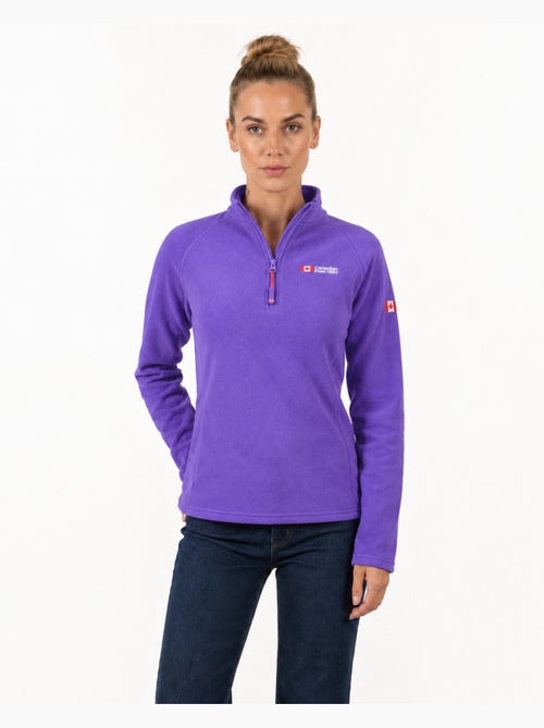 Pile sottile con zip e collo alto tugeak – canadian peak - Kiabi Pile sottile con zip e collo alto tugeak – canadian peak - Kiabi