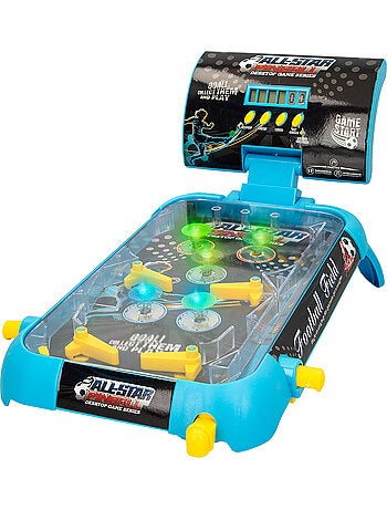 Pinball all star con tabellone digitale, luci e suoni cb games