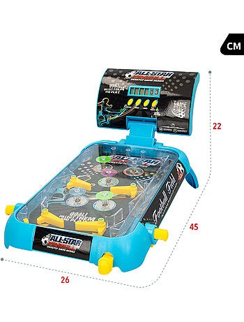 Pinball all star con tabellone digitale, luci e suoni cb games