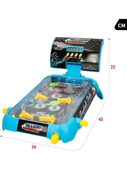 Pinball all star con tabellone digitale, luci e suoni cb games - Kiabi Pinball all star con tabellone digitale, luci e suoni cb games - Kiabi