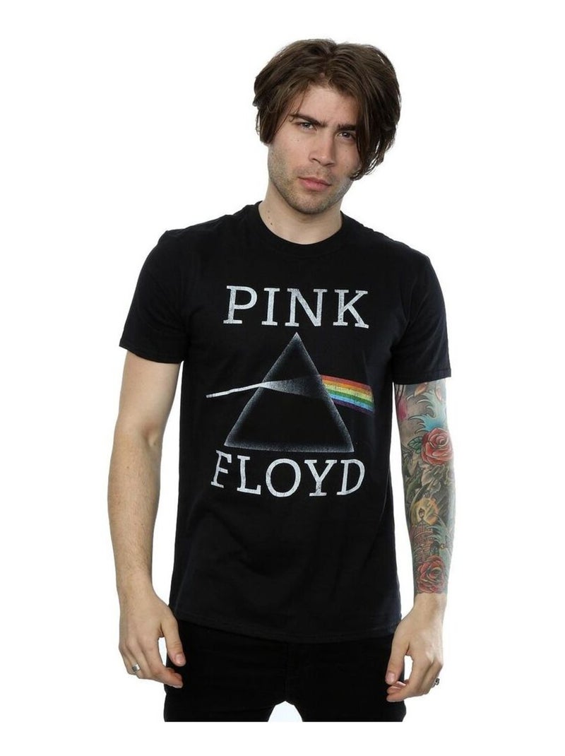 Pink Floyd Dark Side Of The Moon Maglietta Prisma Uomo Nero - Kiabi