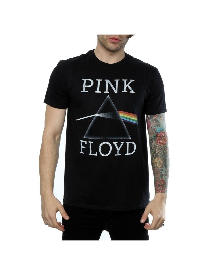 Pink Floyd Dark Side Of The Moon Maglietta Prisma Uomo Nero - Kiabi