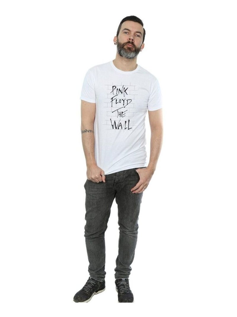Pink Floyd The Wall Maglietta Uomo Bianco - Kiabi