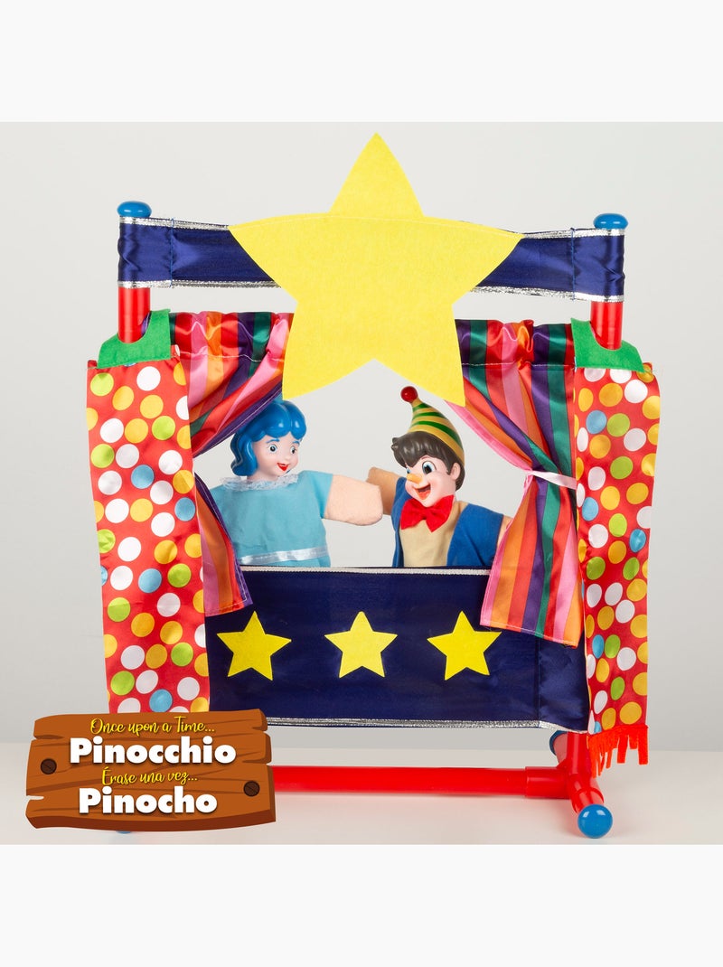 Pinocchio puppet theater set cucu show N/D - Kiabi