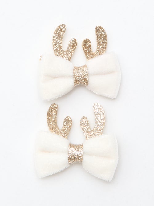 Pinze a coccodrillo 'Natale' - Kiabi