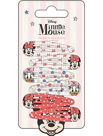 Pinze per capelli bambino Minnie Mouse e i suoi amici: lotto di 6