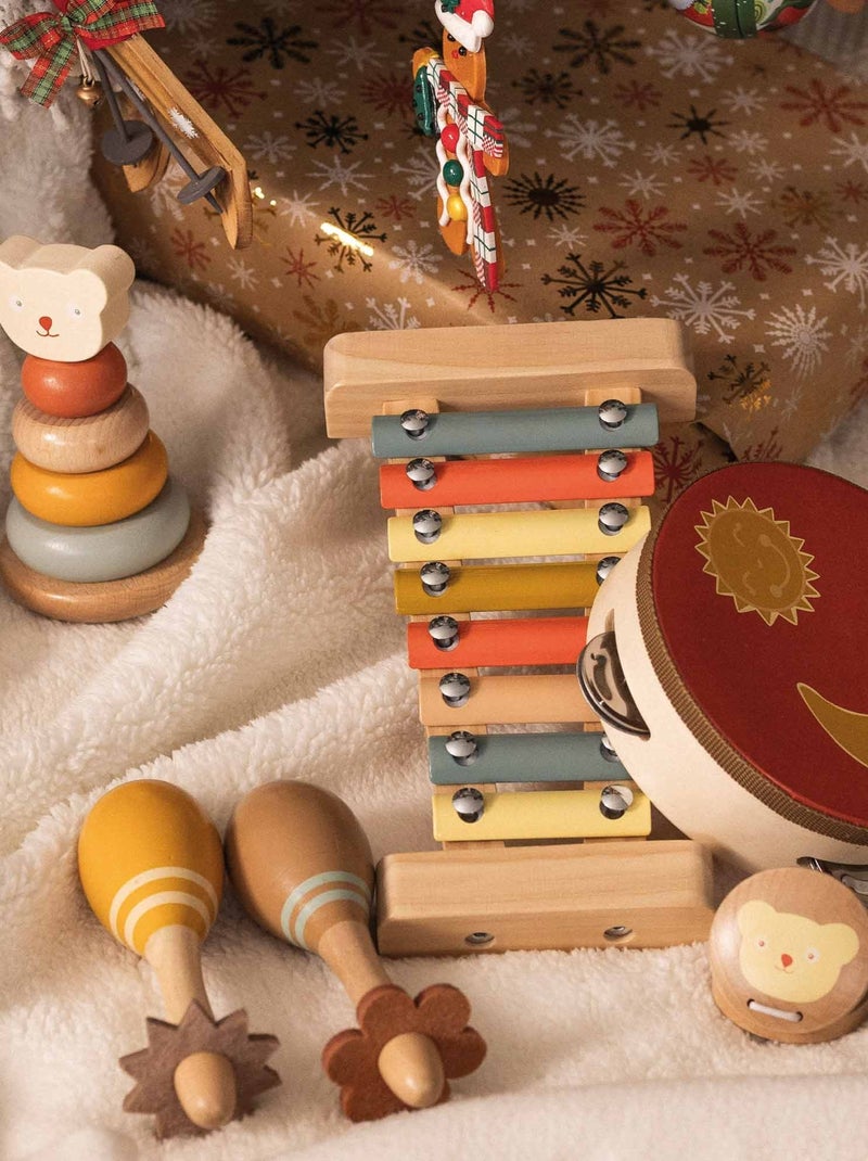 Piramide in legno impilabile Multicolore - Kiabi