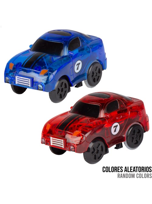 Pista per auto fosforescente 131 pezzi speed & go - Kiabi