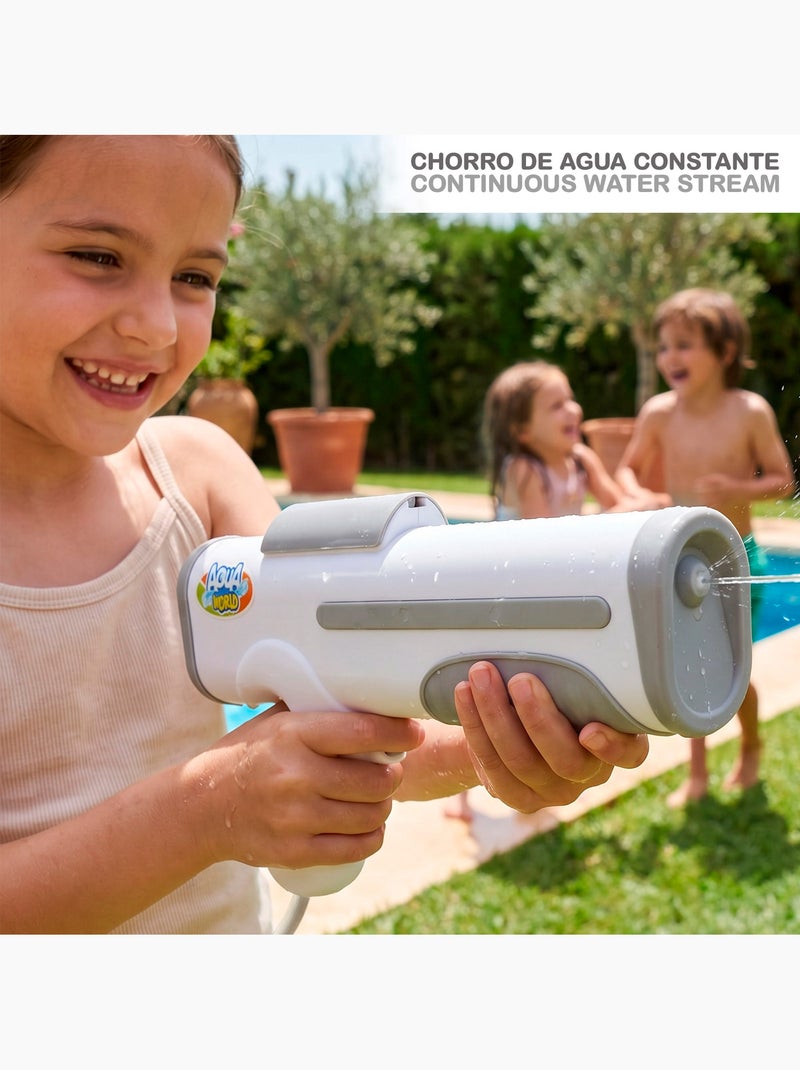Pistola ad acqua elettrica aqua world con zaino da 2 litri N/D - Kiabi