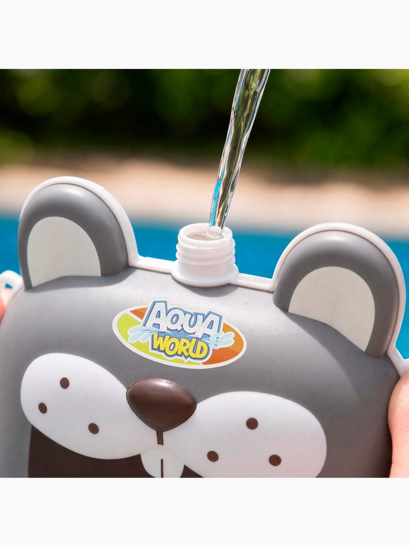 Pistola ad acqua elettrica aqua world con zaino da 2 litri N/D - Kiabi