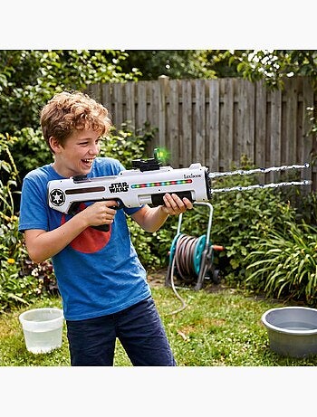Pistola ad acqua elettronica ricaricabile Star Wars con effetti luminosi e sonori