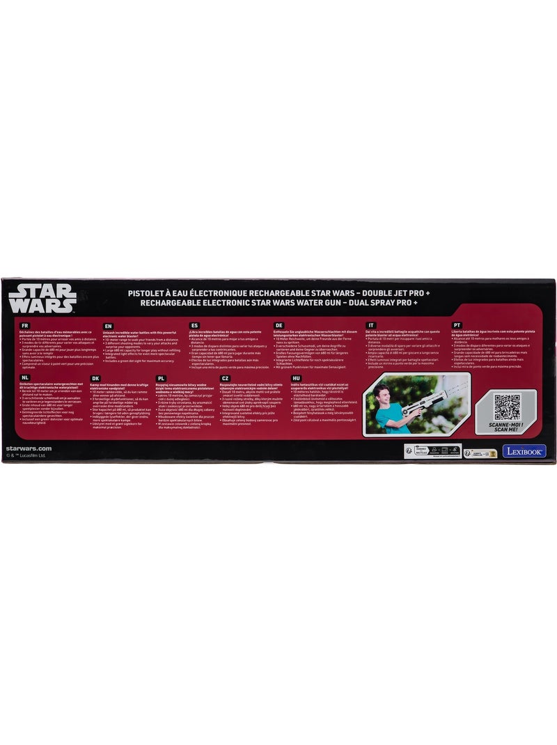 Pistola ad acqua elettronica ricaricabile Star Wars con effetti luminosi e sonori Bianco - Kiabi