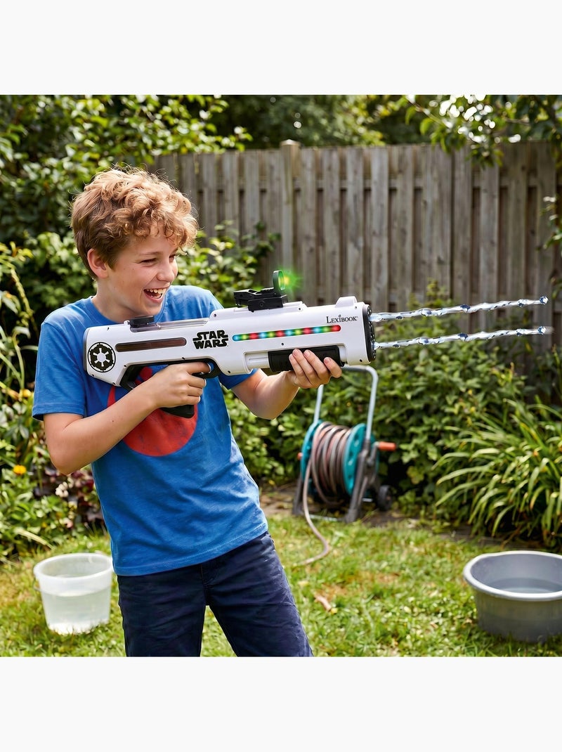 Pistola ad acqua elettronica ricaricabile Star Wars con effetti luminosi e sonori Bianco - Kiabi