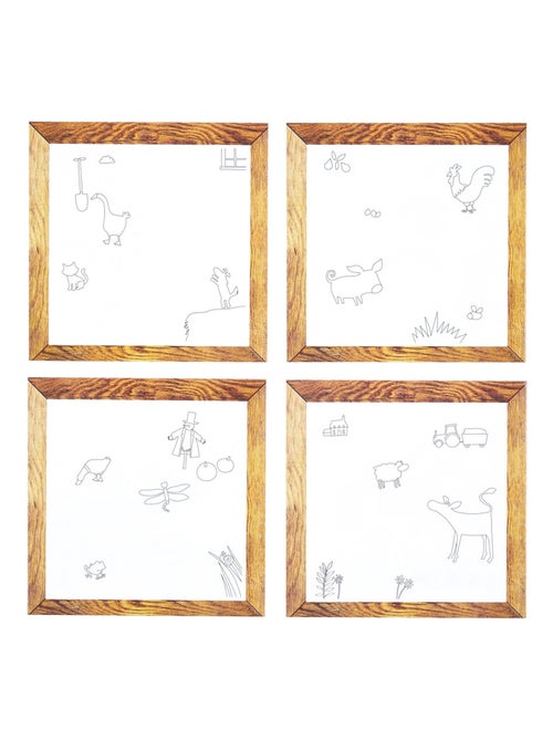 Pittura magica ad acqua riutilizzabile, avventure fattoria | Tiger Tribe - Kiabi