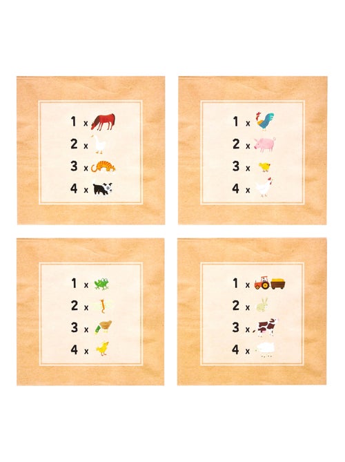 Pittura magica ad acqua riutilizzabile, avventure fattoria | Tiger Tribe - Kiabi