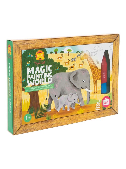 Pittura magica ad acqua riutilizzabile, avventure safari | Tiger Tribe - Kiabi