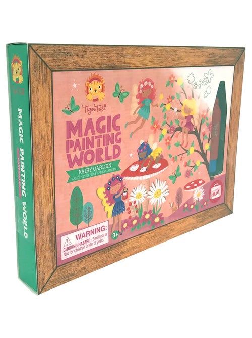 Pittura magica ad acqua riutilizzabile, giardino delle fate | Tiger Tribe - Kiabi