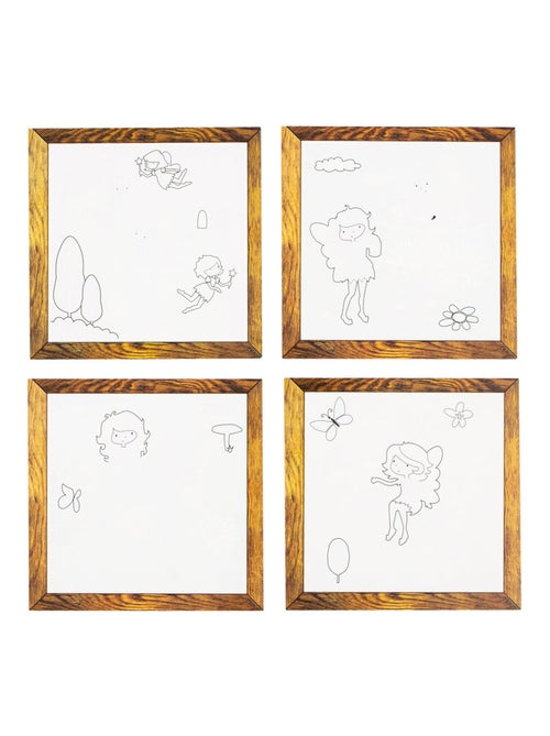 Pittura magica ad acqua riutilizzabile, giardino delle fate | Tiger Tribe - Kiabi