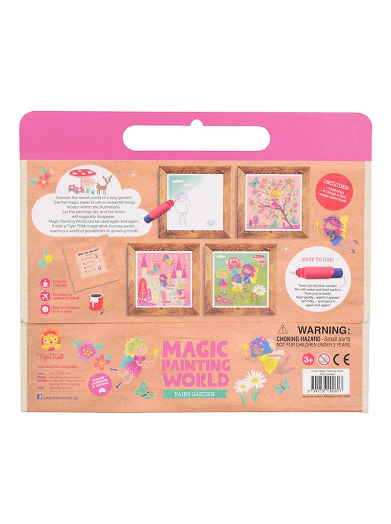 Pittura magica ad acqua riutilizzabile, giardino delle fate | Tiger Tribe N/D - Kiabi