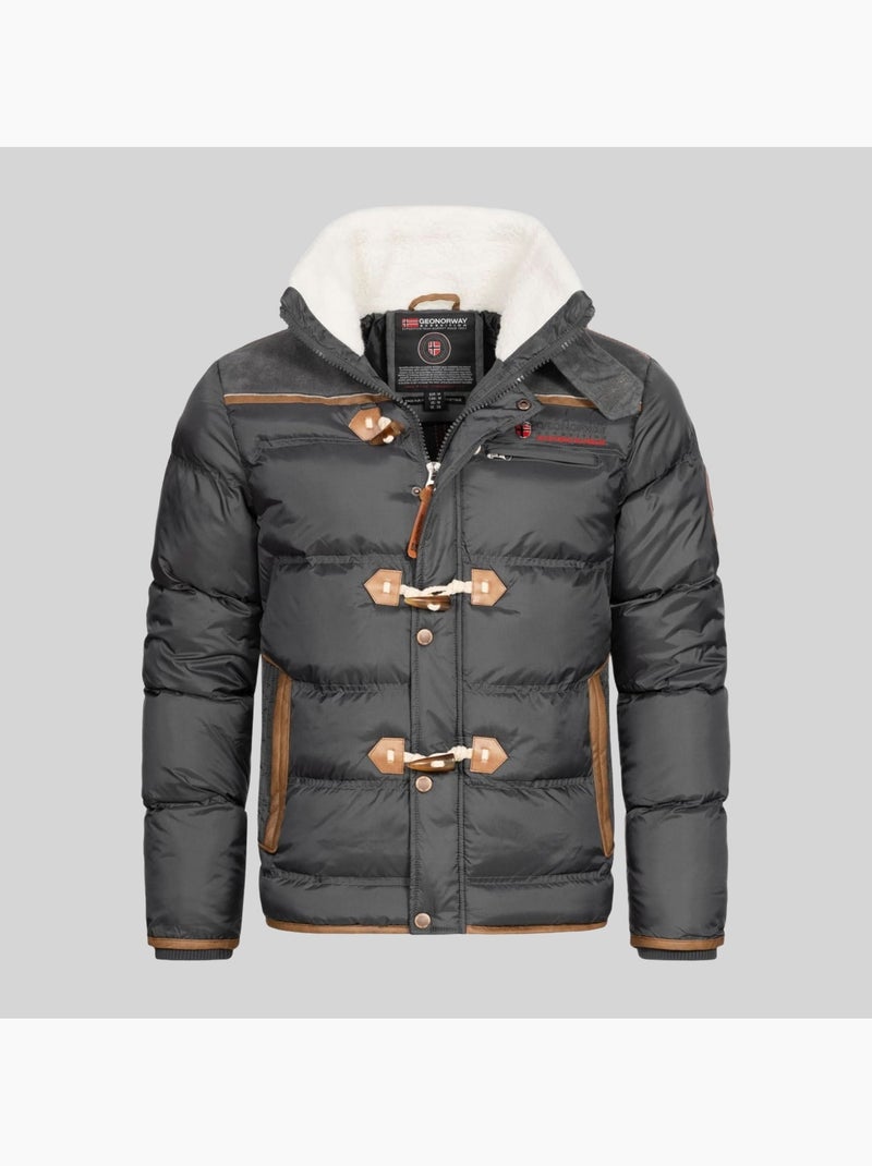 Piumino amonai – geographical norway Grigio scuro - Kiabi
