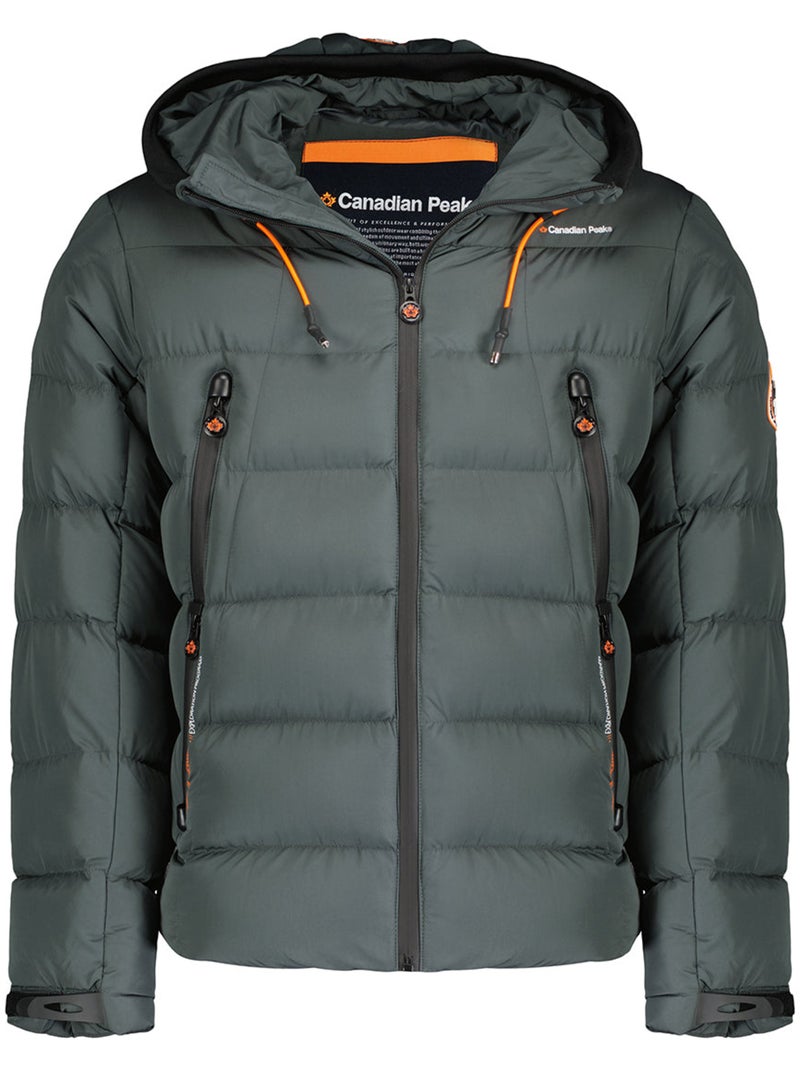 Piumino antivento con collo alto ardent – canadian peak Grigio scuro - Kiabi