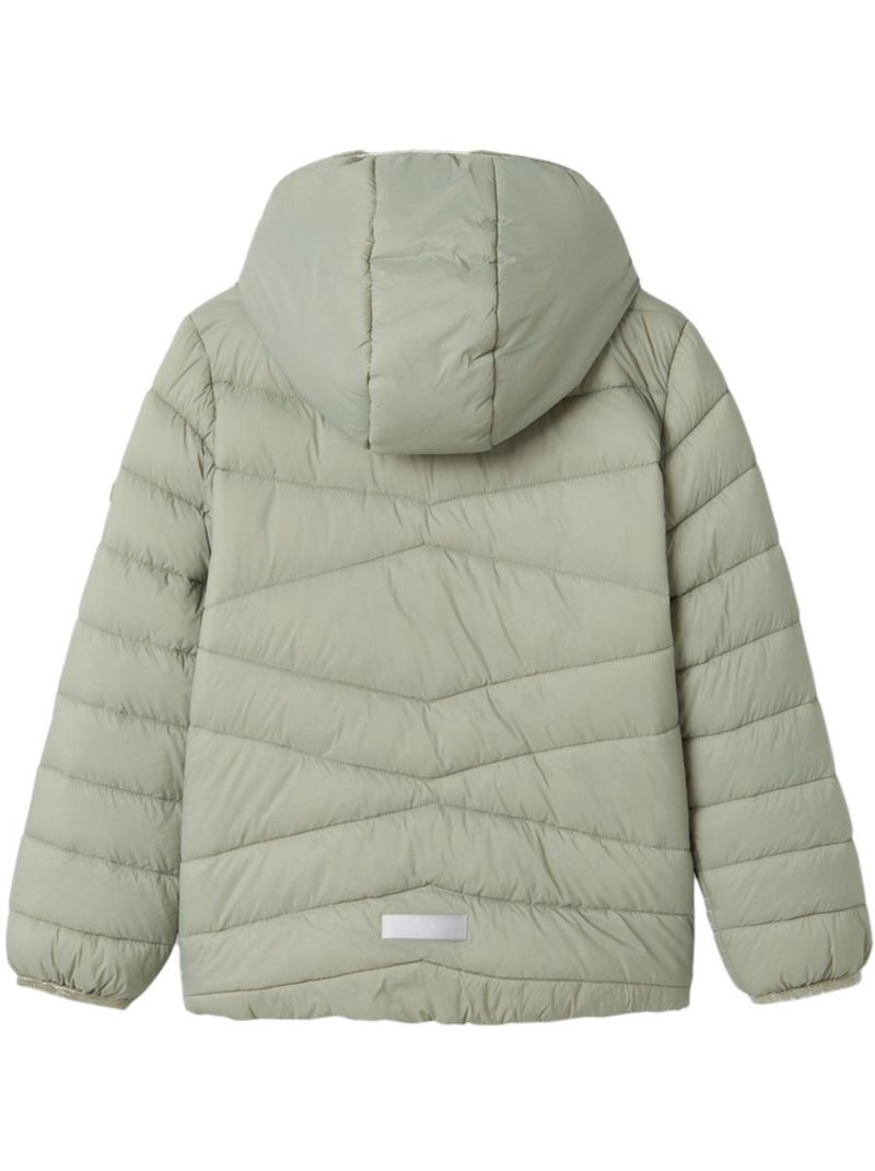 Piumino Bambina Name it Verde - Kiabi