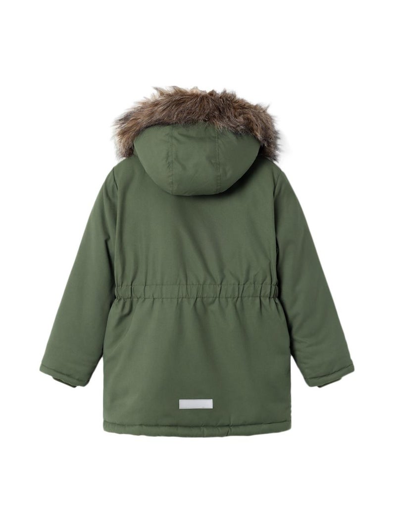 Piumino Bambina Name it Verde - Kiabi