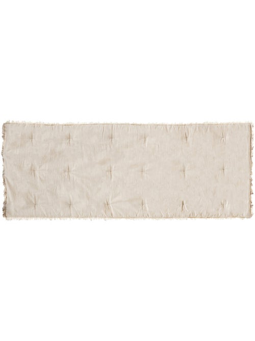 Piumino beige con frange - Kiabi
