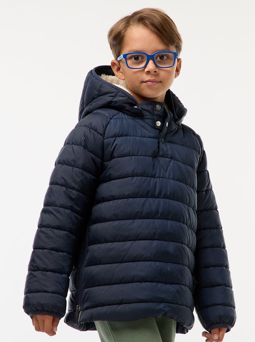 Piumino caldo con cappuccio - collezione facile da indossare - Kiabi