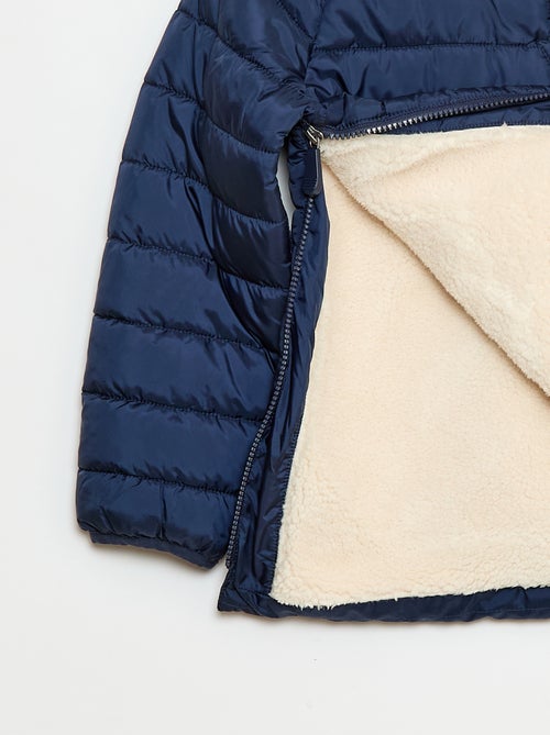 Piumino caldo con cappuccio - collezione facile da indossare - Kiabi