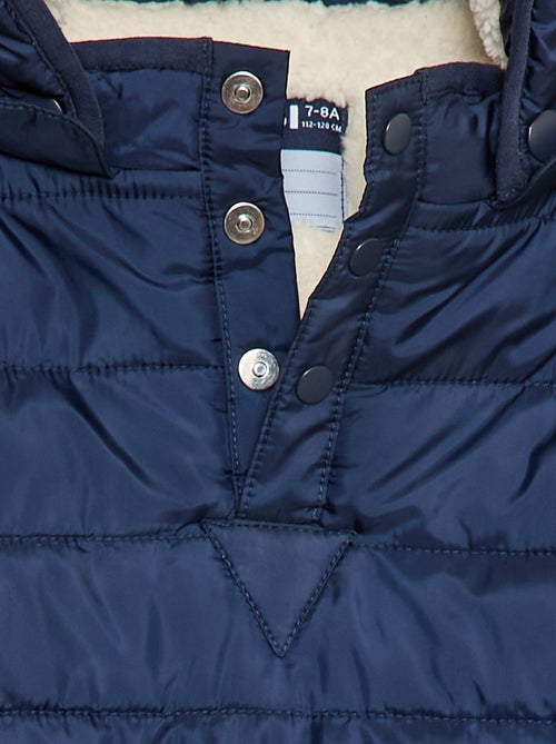 Piumino caldo con cappuccio - collezione facile da indossare - Kiabi