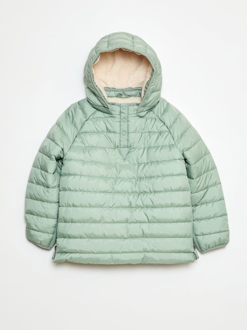 Piumino caldo con cappuccio - collezione facile da indossare - Kiabi