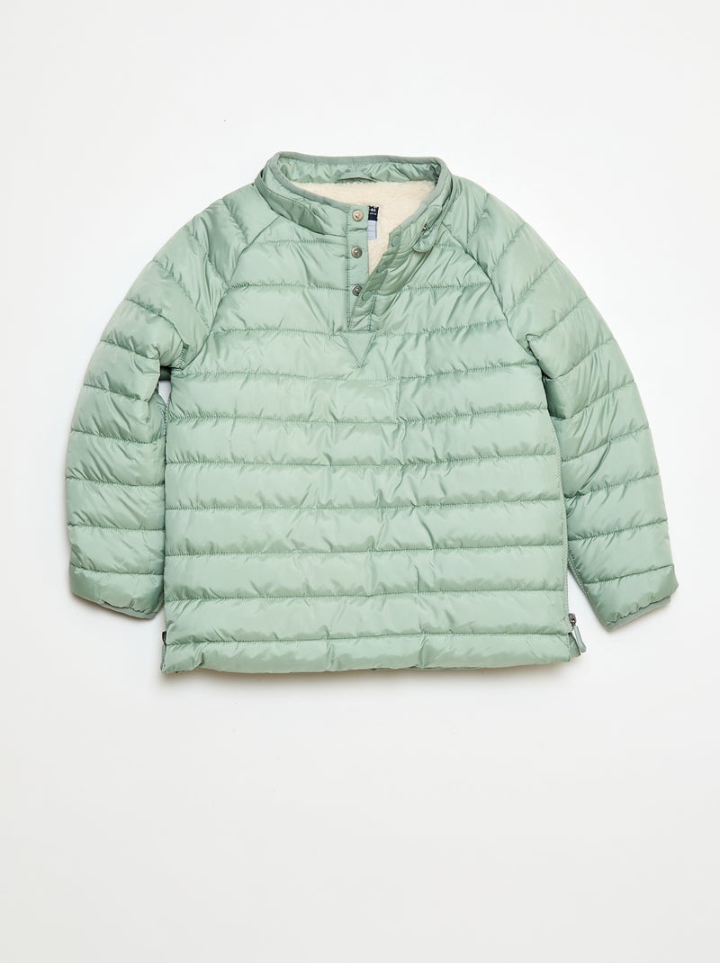 Piumino caldo con cappuccio - So Easy Verde - Kiabi