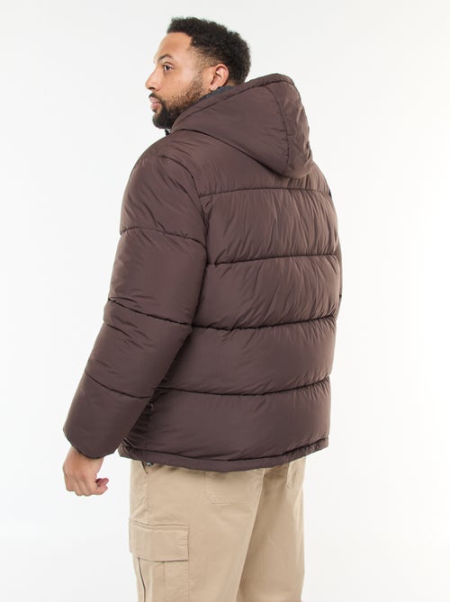 Piumino caldo trapuntato con cappuccio - Kiabi