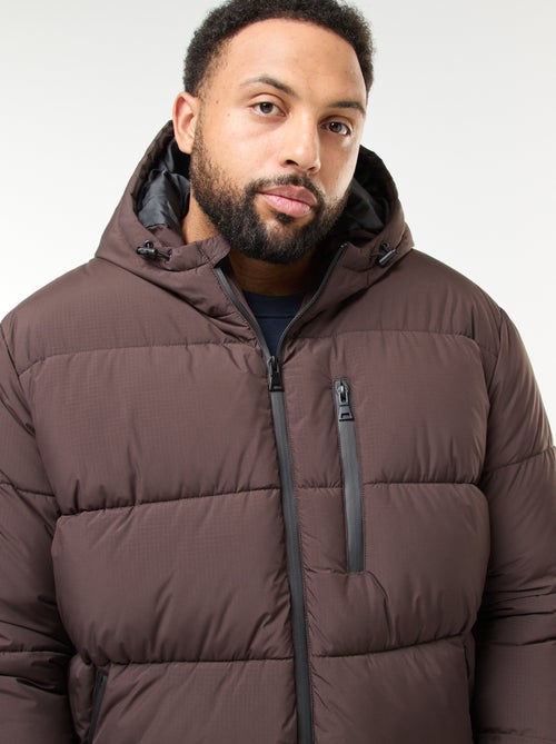 Piumino caldo trapuntato con cappuccio - Kiabi