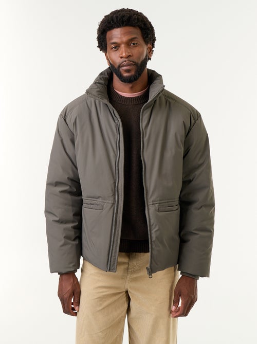 Piumino collo alto maniche raglan - Kiabi Piumino collo alto maniche raglan - Kiabi