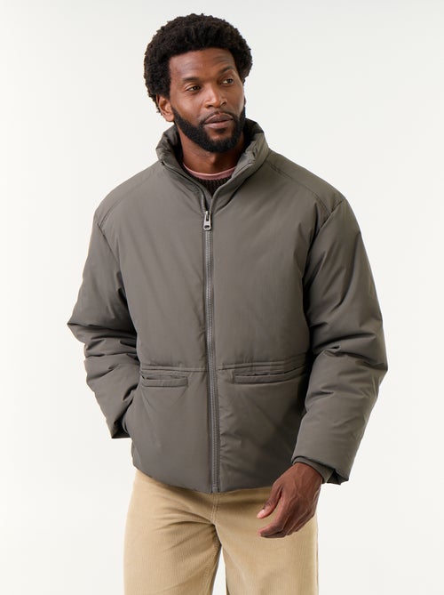 Piumino collo alto maniche raglan - Kiabi Piumino collo alto maniche raglan - Kiabi