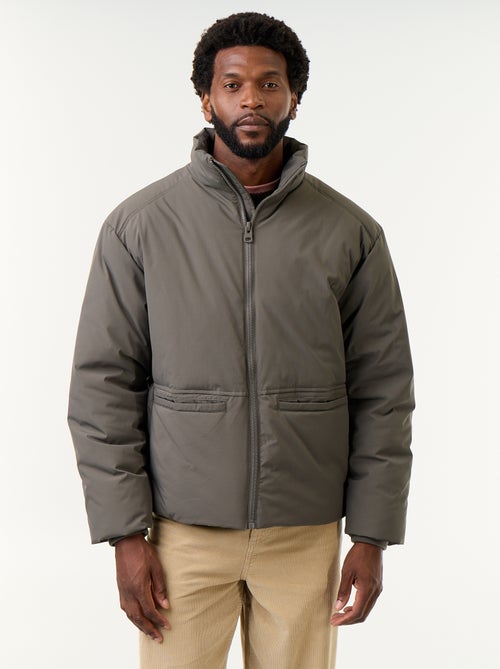Piumino collo alto maniche raglan - Kiabi Piumino collo alto maniche raglan - Kiabi
