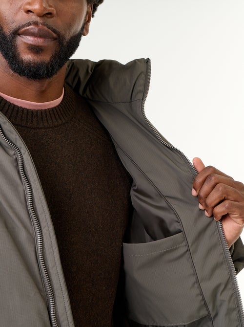 Piumino collo alto maniche raglan - Kiabi Piumino collo alto maniche raglan - Kiabi